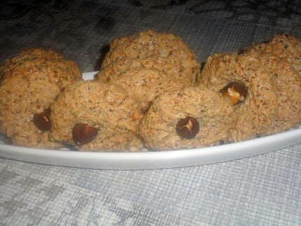 recette noiseline(biscuit craquant aux noisettes)