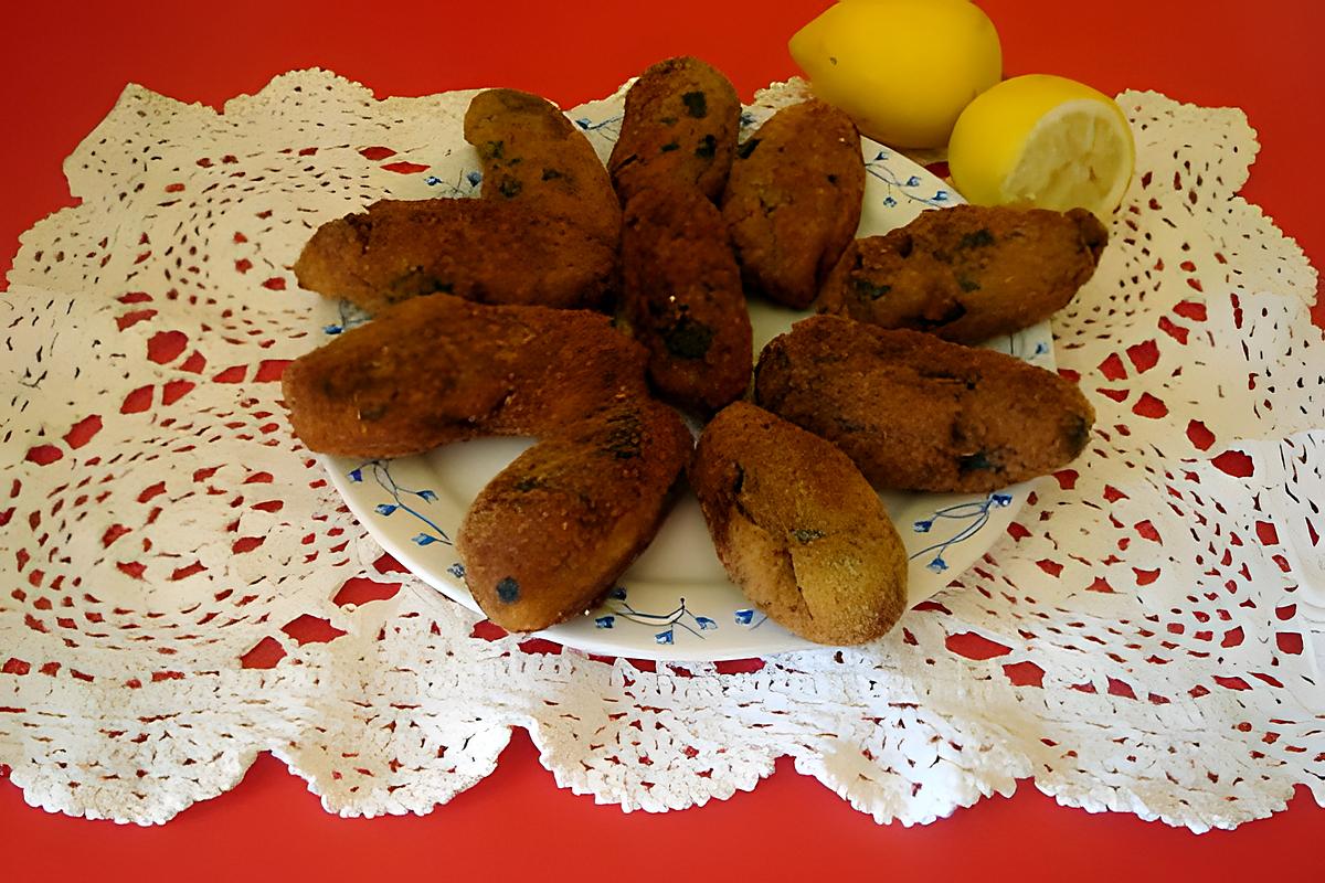 recette CROQUETTES VERTES