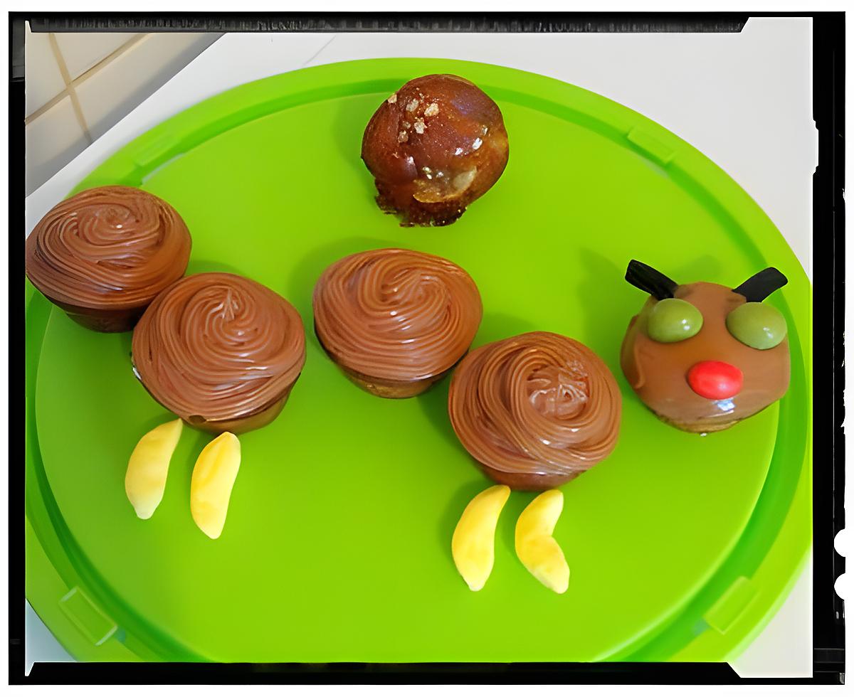 recette muffins banane honey camille la chenille carambar