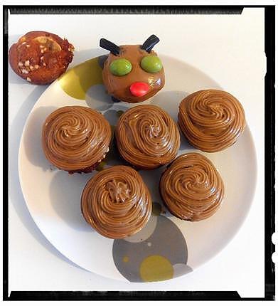 recette muffins banane honey camille la chenille carambar