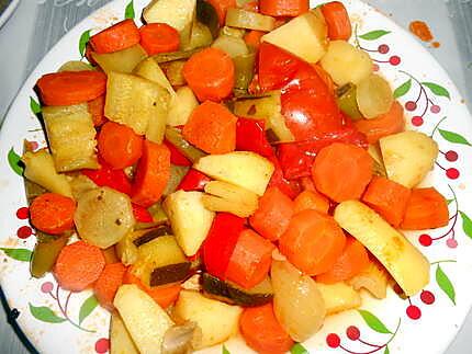 recette UN PETIT TRIO EN COUSCOUS