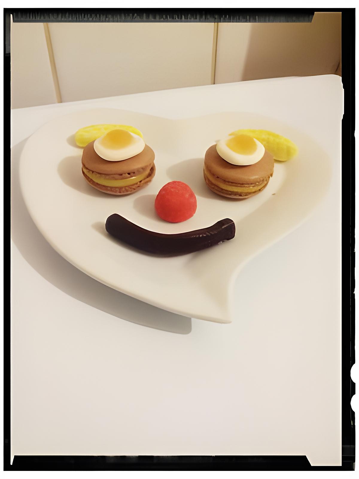 recette macaron à la crème de banane Haribo ®