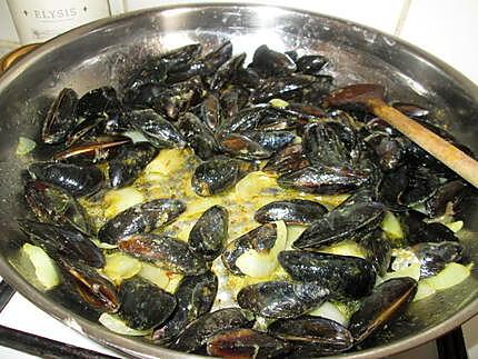 recette moules au curry