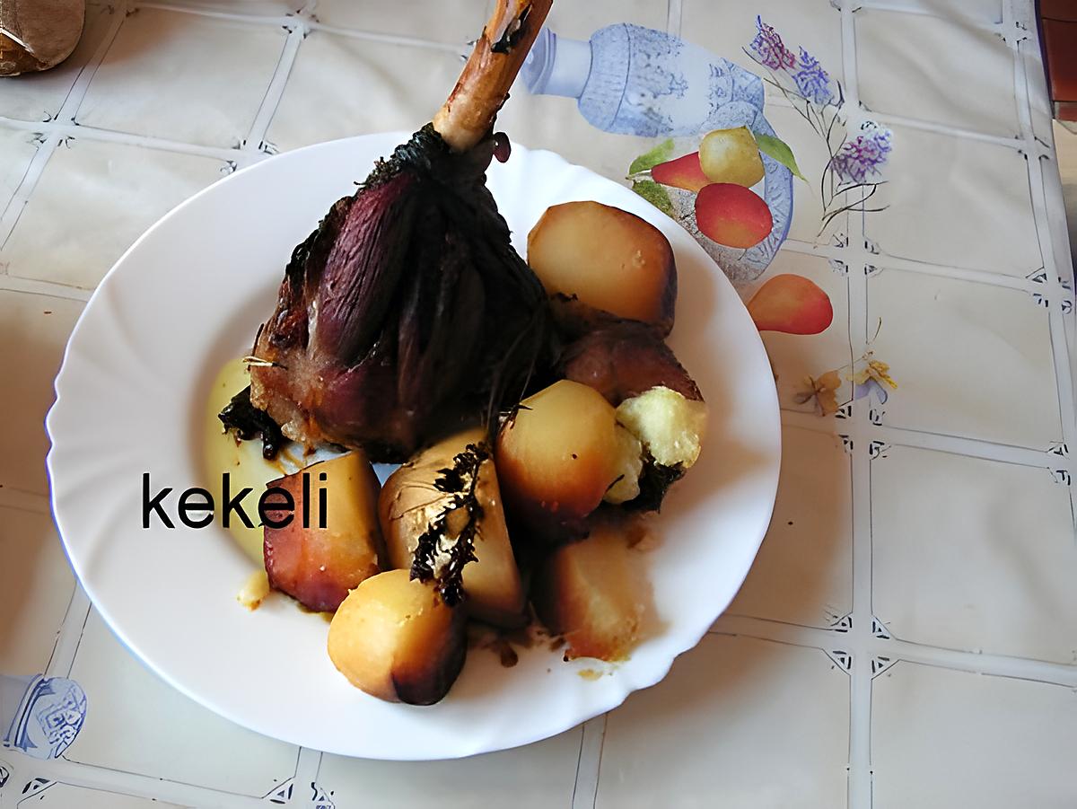 recette Souris d’agneau confite et ses pommes de terre