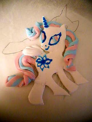 recette Decor pate a sucre My Little Pony Princesse Celestia