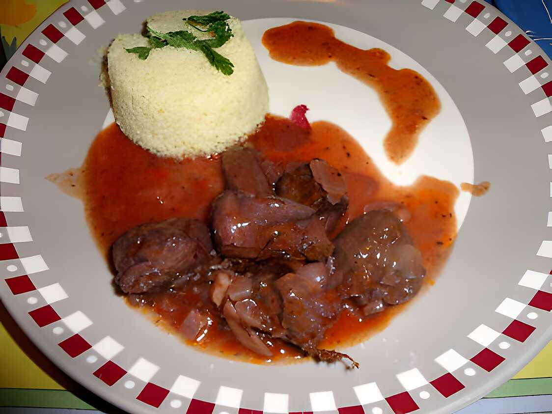 Recette de CHEVREUIL EN CIVET