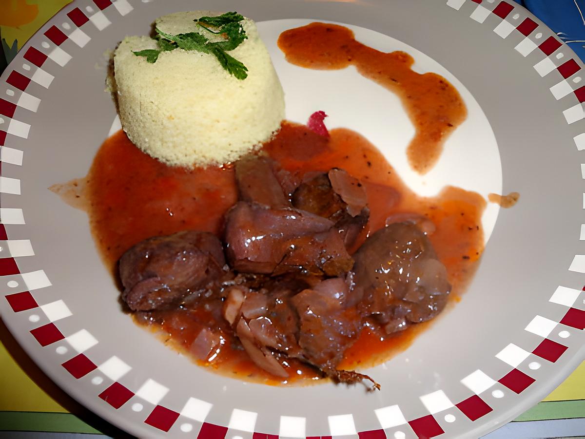 recette CHEVREUIL EN CIVET