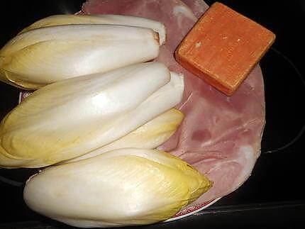 recette Gratin d endives jambon,maroilles