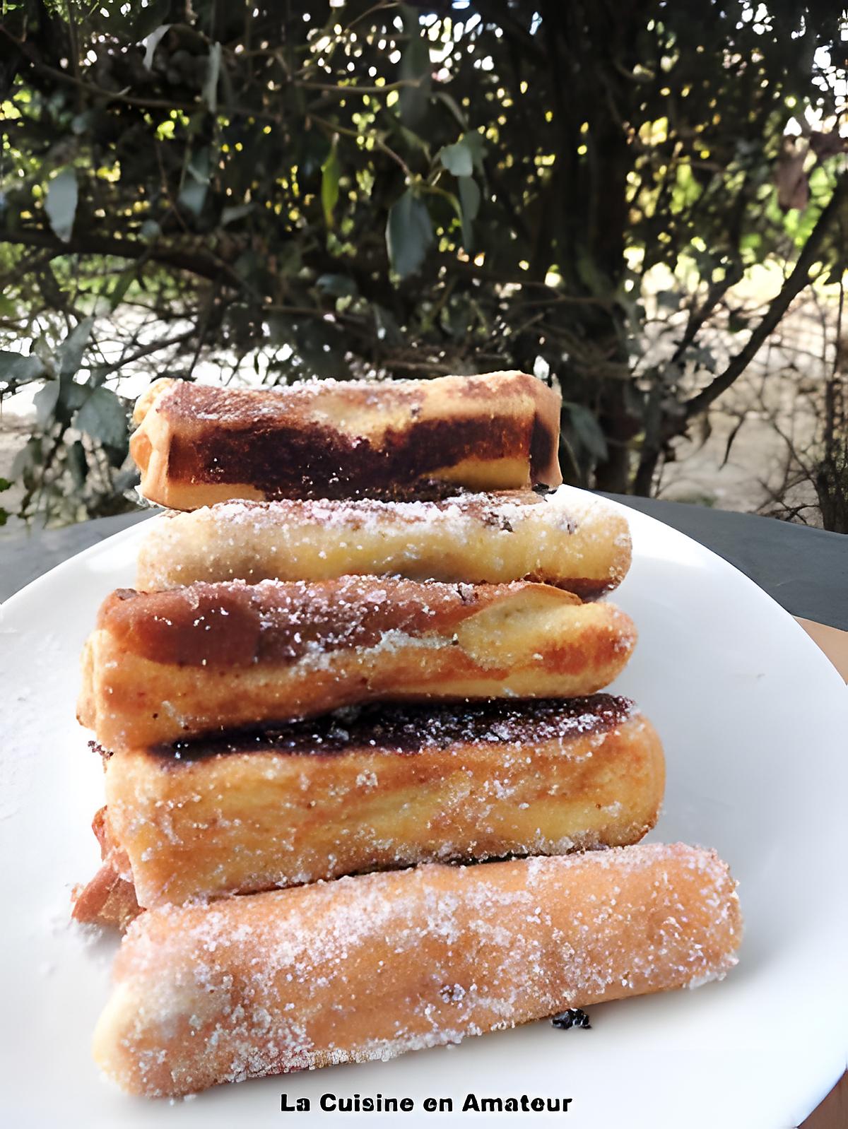 recette Brioche roulée perdue