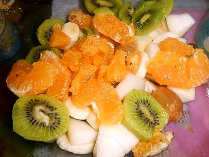 recette SALADE DE FRUITS AUX LYCHEES