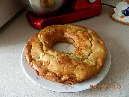 recette Gâteau pommes banane ricotta