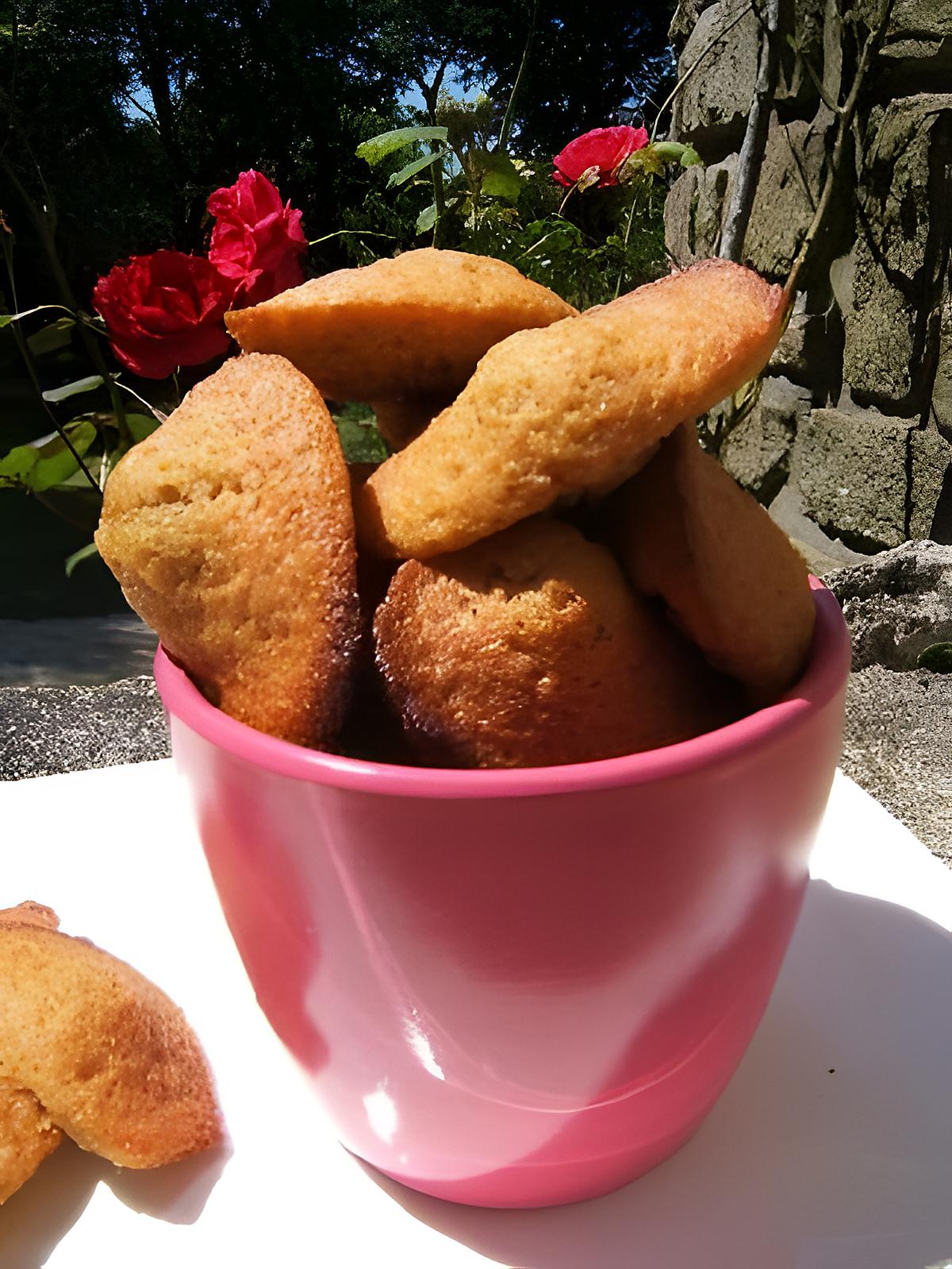 recette Madeleines à la chicorée vanille Leroux,