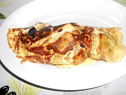 recette OMELETTE POMMES DE TERRE OIGNONS