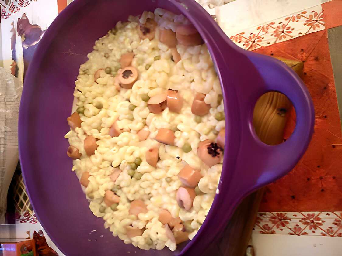 pâte au petit pois recette italienne