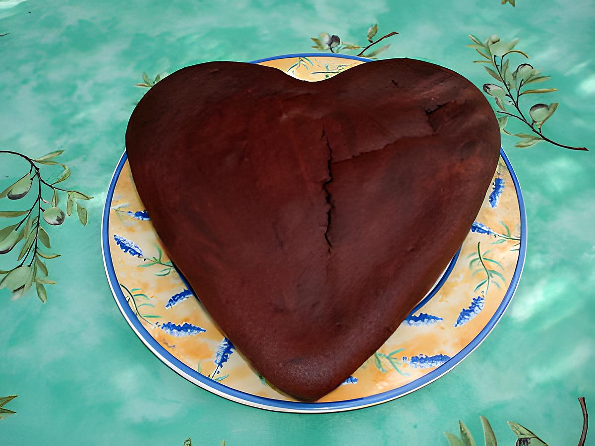 recette Coeur au chocolat & amarettis