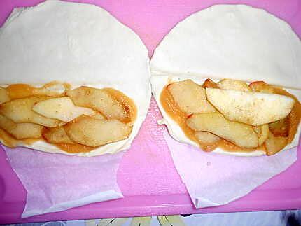 recette CHAUSSONS AUX POMMES