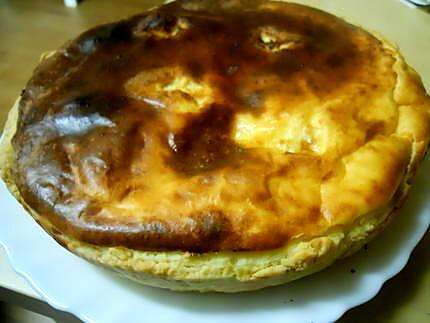 recette TARTE SALEE AU FROMAGE  BLANC