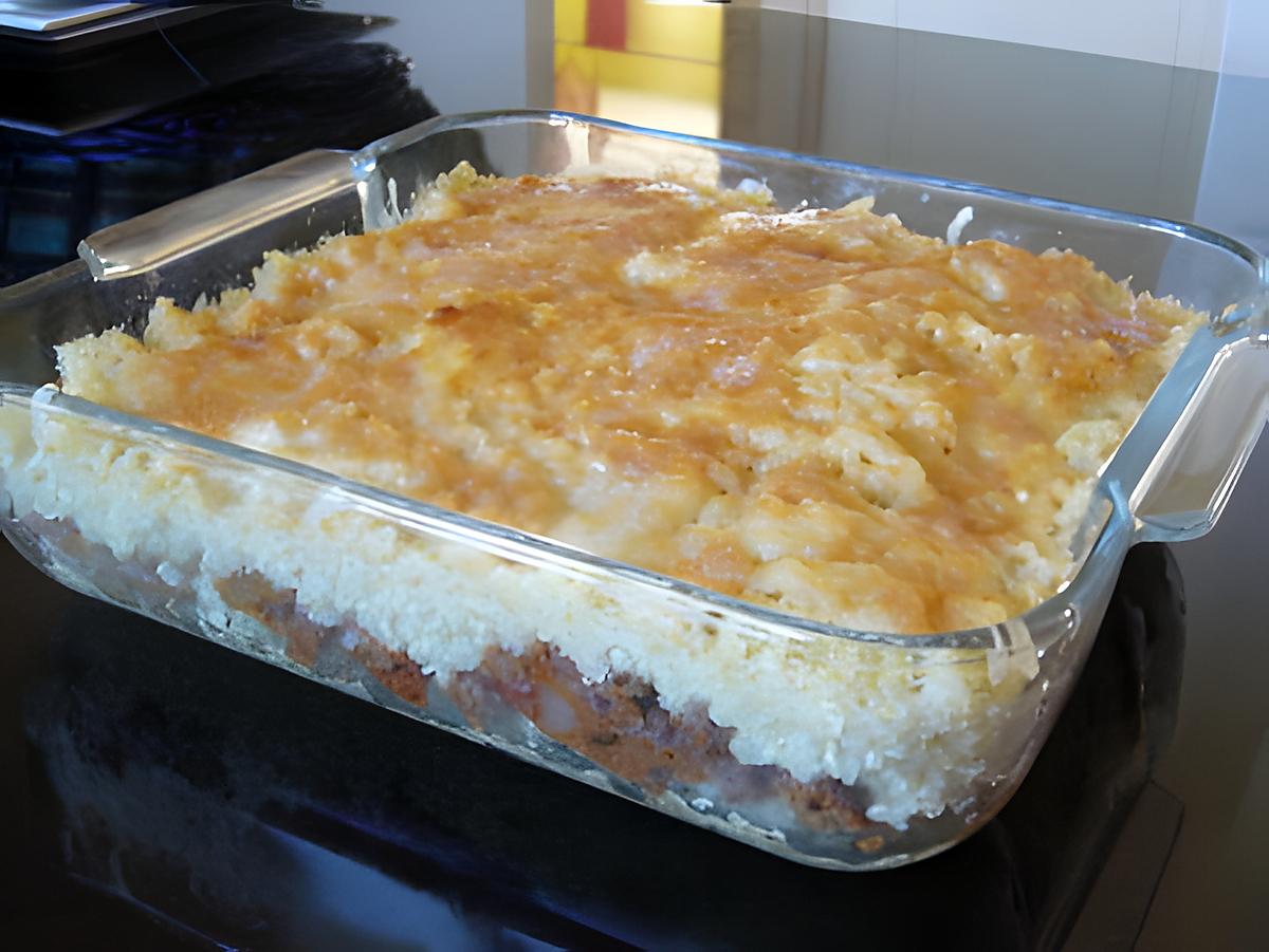 recette Gratin de quinoa au boeuf haché