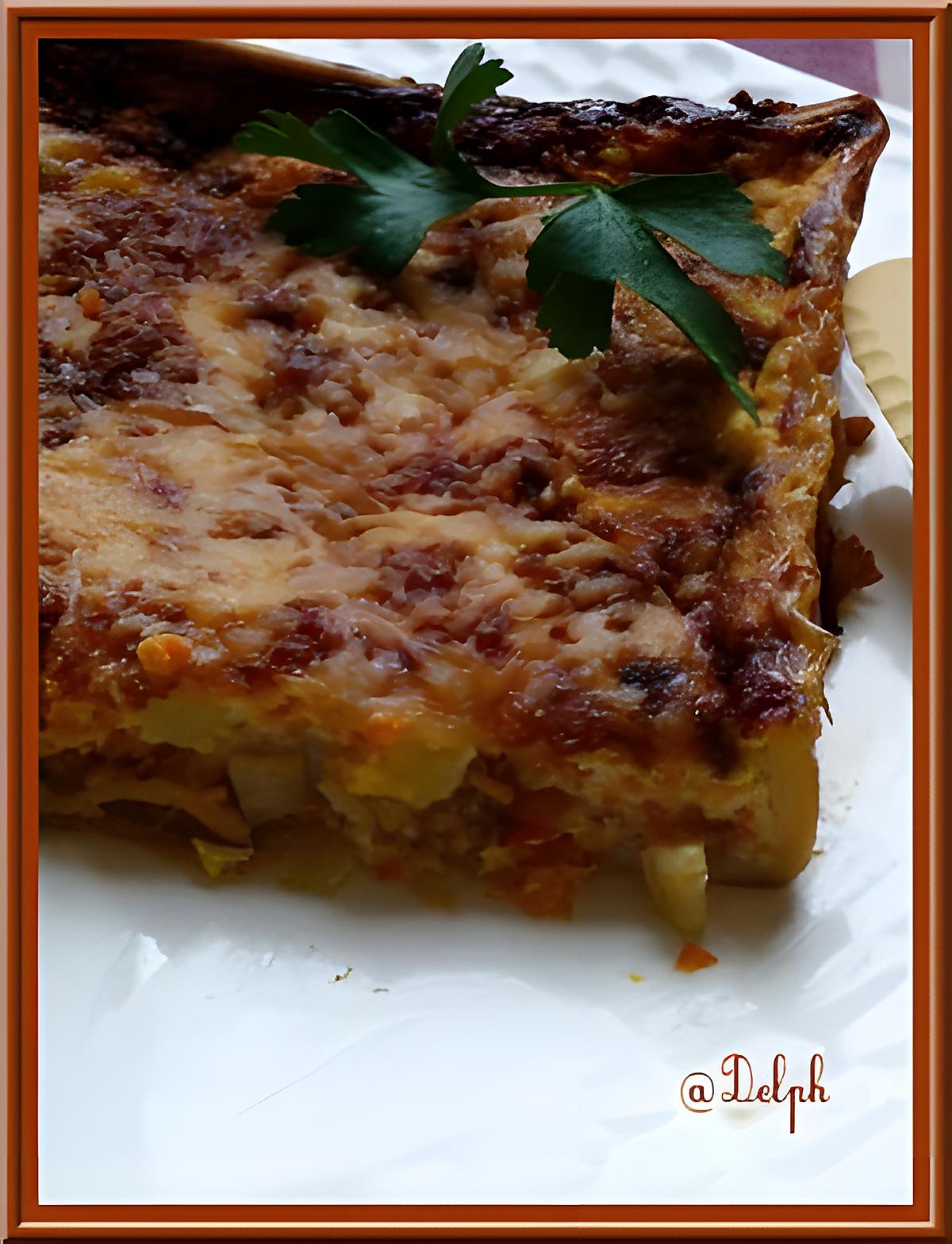 recette Tarte crevettes noix de St Jacques