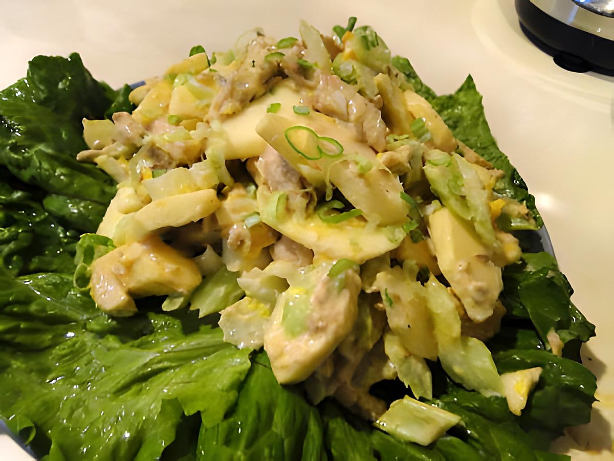 recette Salade américaine de thon à la pomme