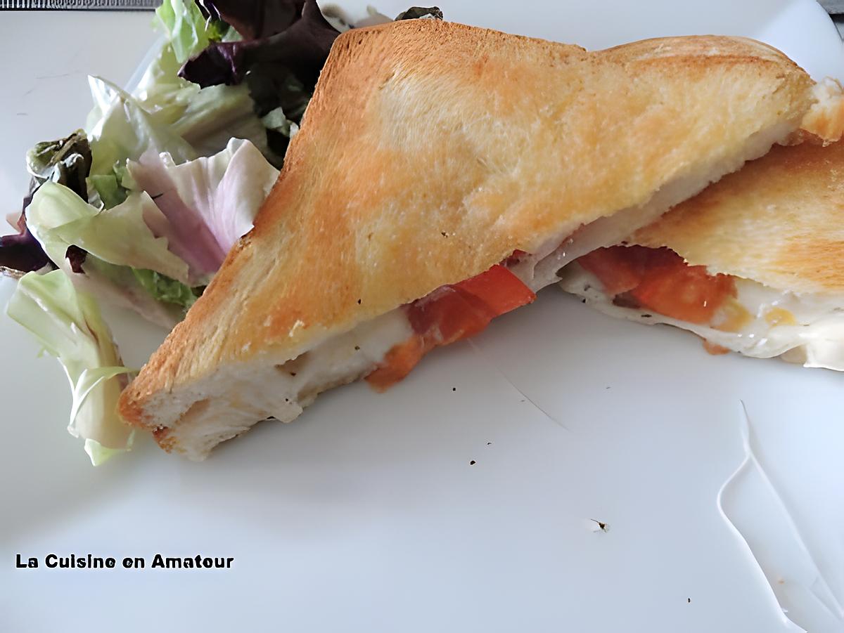 recette Croque tomate