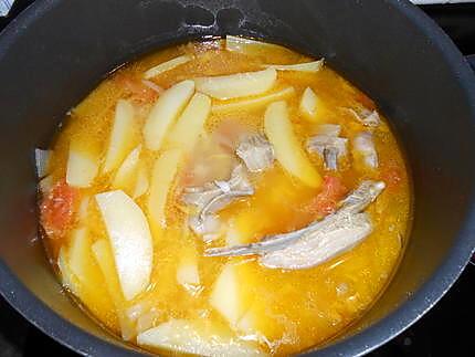 recette UNE PETITE SOUPE D'AGNEAU CELERI POMMES DE TERRE