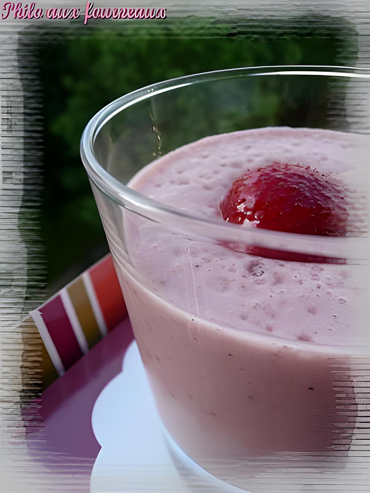 recette Smoothie au pain d'épices, aux fraises & aux figues