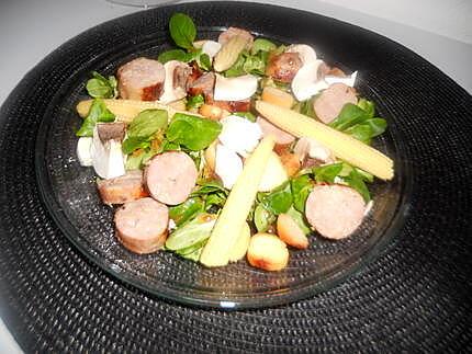 recette Salade a la saucisse de toulouse