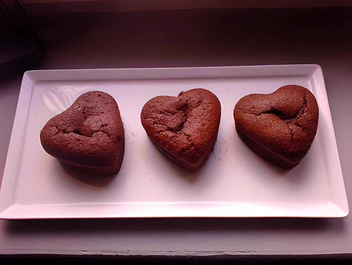 recette Fondants au chocolat