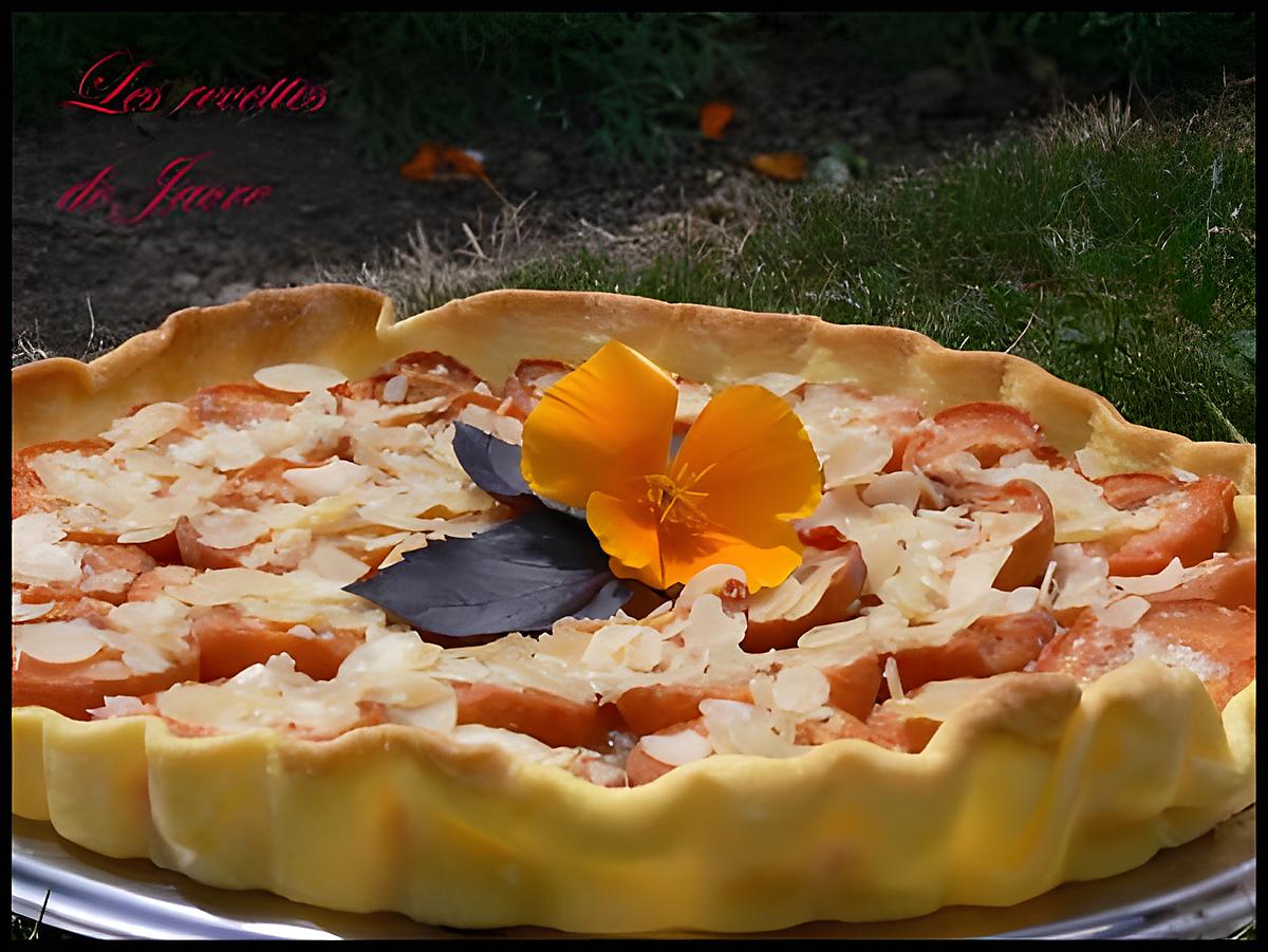 recette tarte aux abricots