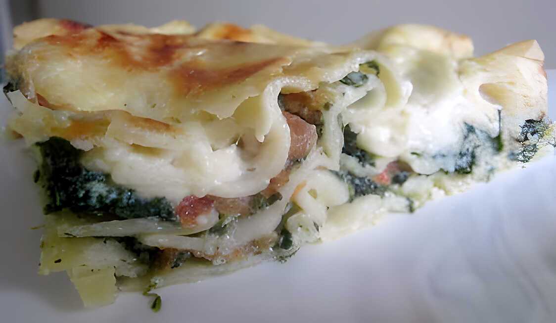 Lasagne Épinard Ricotta Tomate