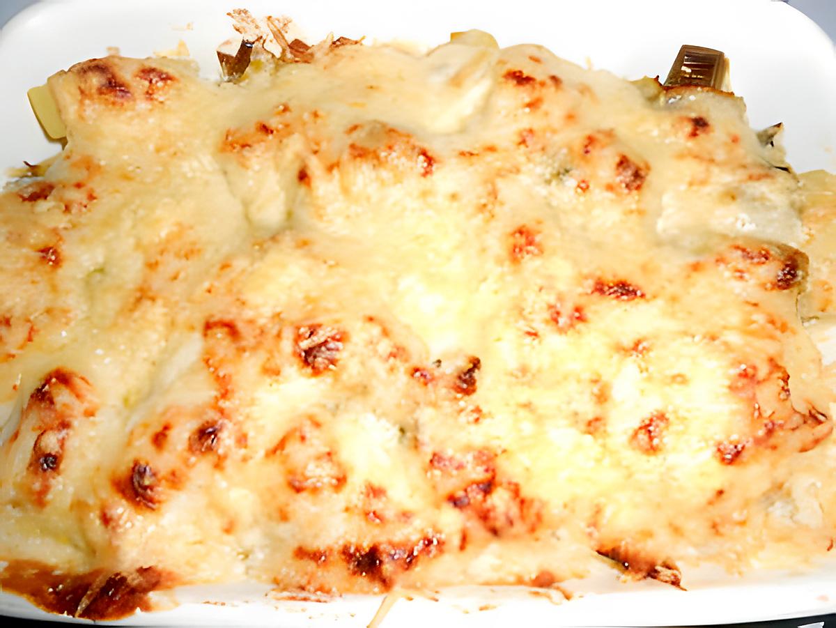 recette GRATIN DE POIREAUX POMMES DE TERRE