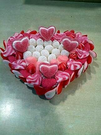 recette Coeurs en bonbons pour la Saint Valentin...