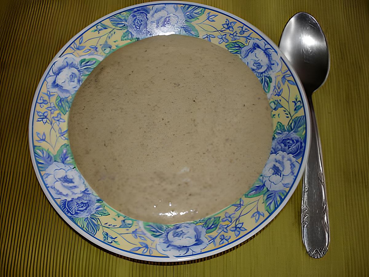 recette Velouté de champignons