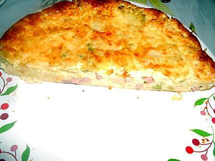 recette CLAFOUTIS JAMBON CHOU ROMANESCO