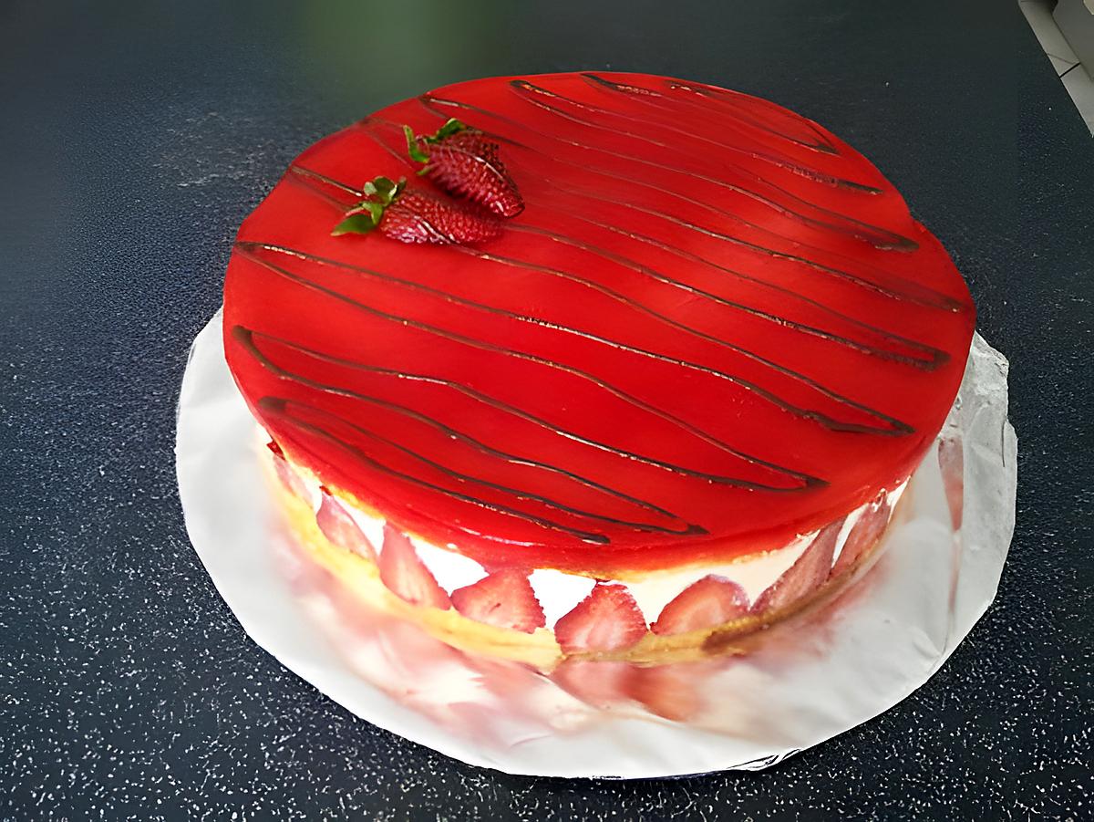 recette fraisier