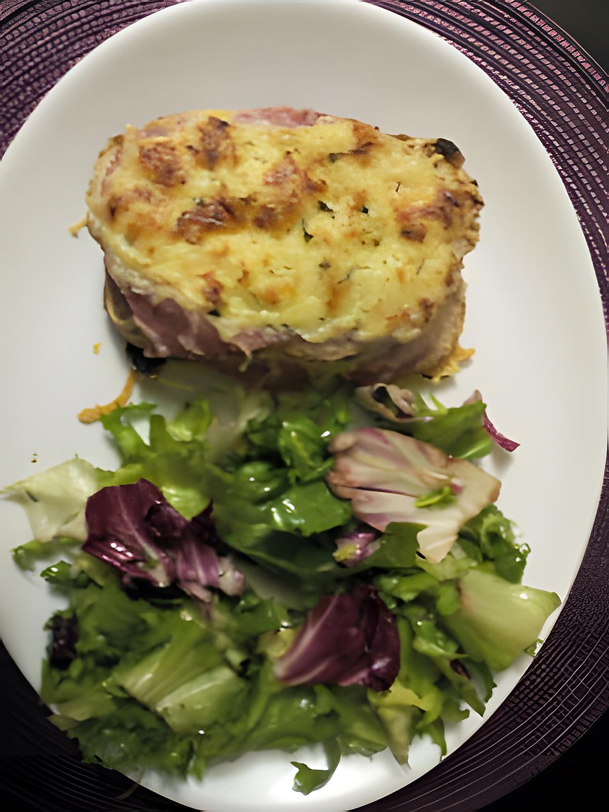 recette Croque campagne de Dine