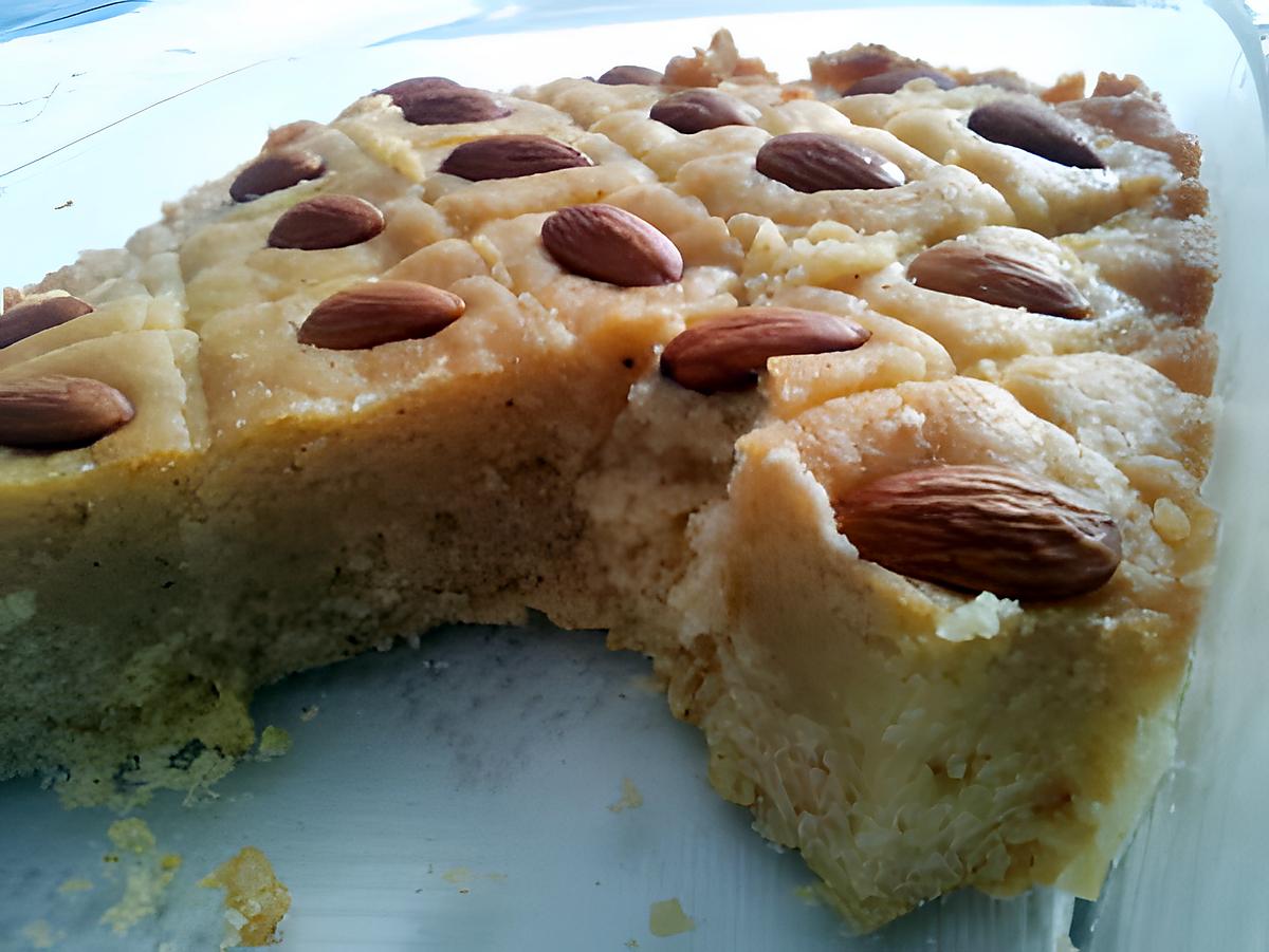 recette Basboussa aux amandes