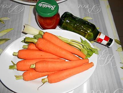 recette BOEUF CAROTTES ET SA  PETITE POLENTA