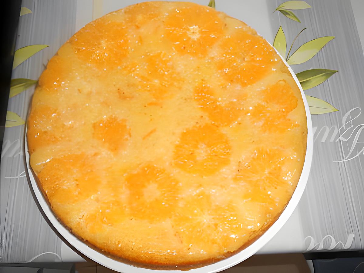 recette MOELLEUX A L'ORANGE