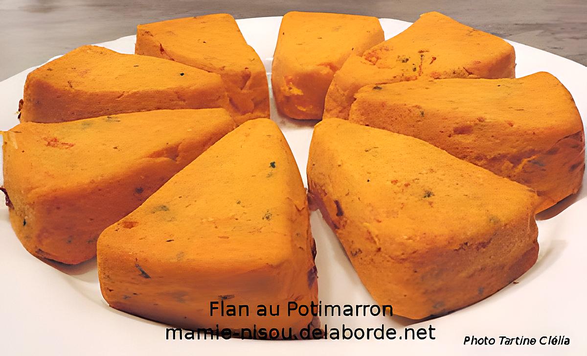 recette Flan au Potimarron