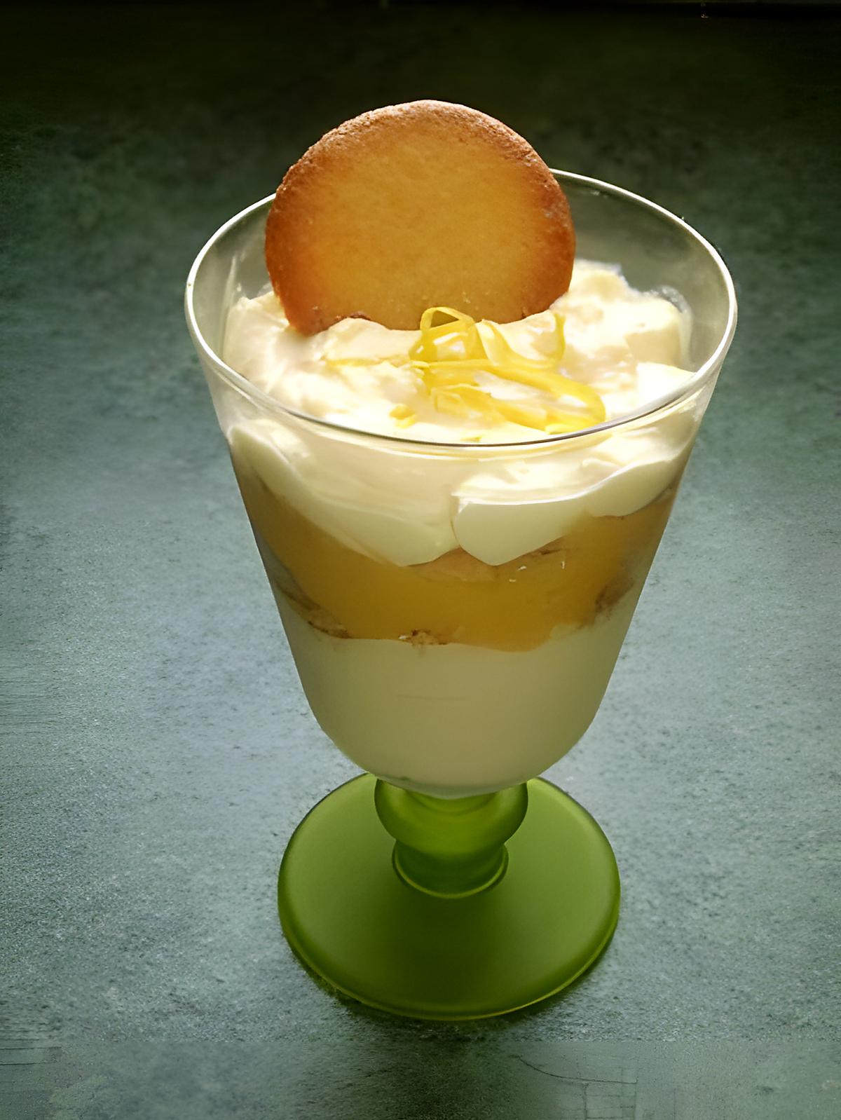 recette verrine tout citron