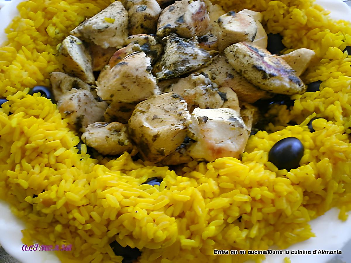 recette POULET AU CITRON PERSILLEE