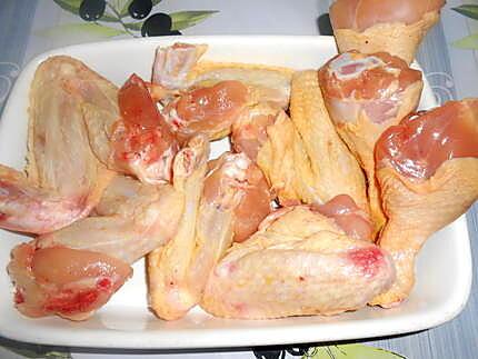 recette PILONS ET AILES DE POULET