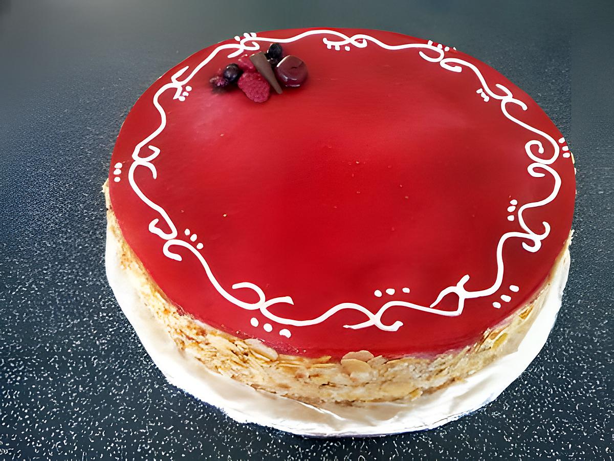 recette Bavarois fruits rouges