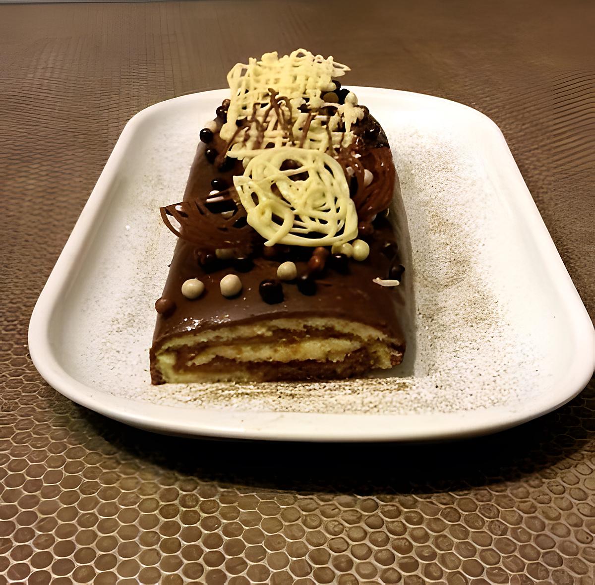 recette Buche facile au nutella