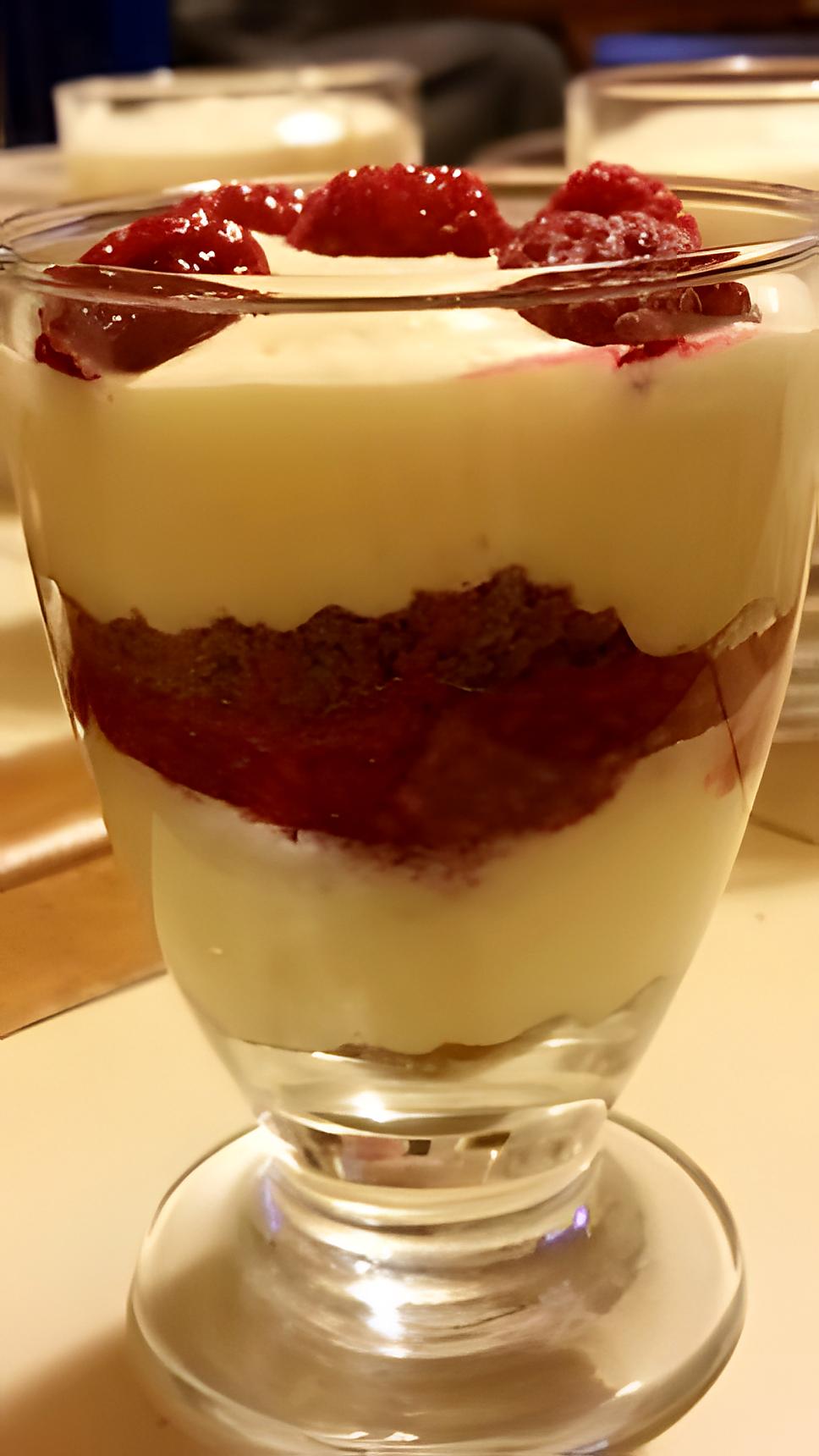 recette TIRAMISU FRAMBOISE SPECULOS