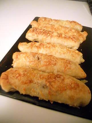 recette Crêpes feuilletés a la mortadelle