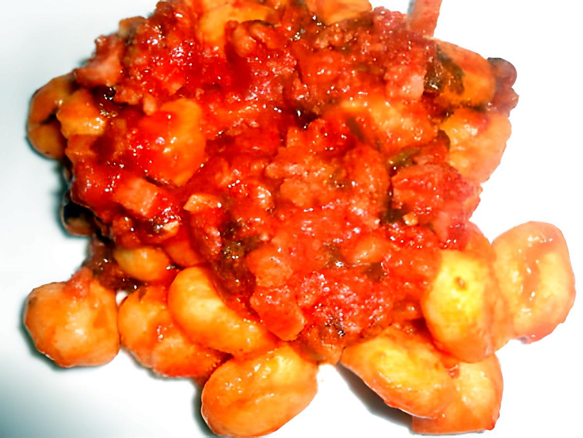 recette GNOCCHI SAUCE SAUCISSE DE TOULOUSE ET JAMBON