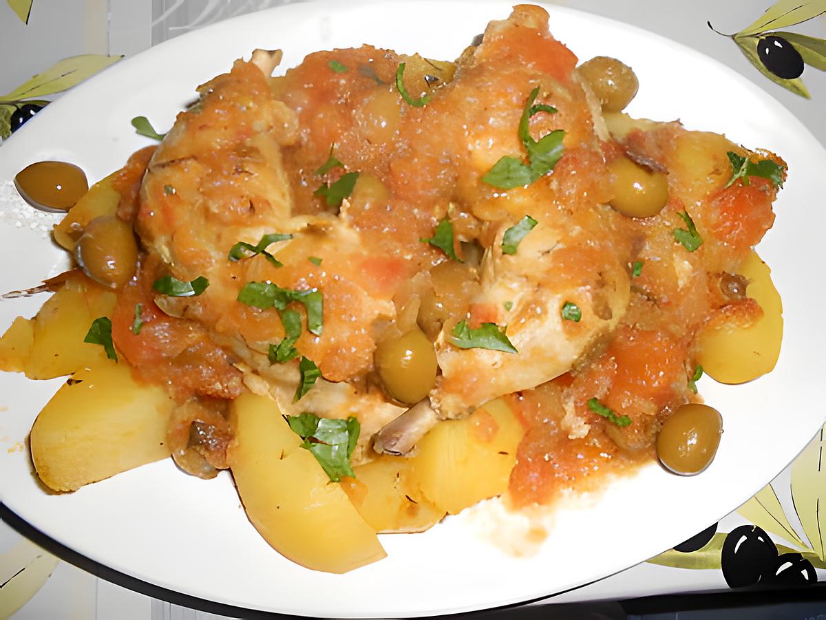 recette POULET "EL TOUCAS"  (ma version)